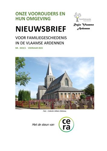 Kaft van Nieuwsbrief 03